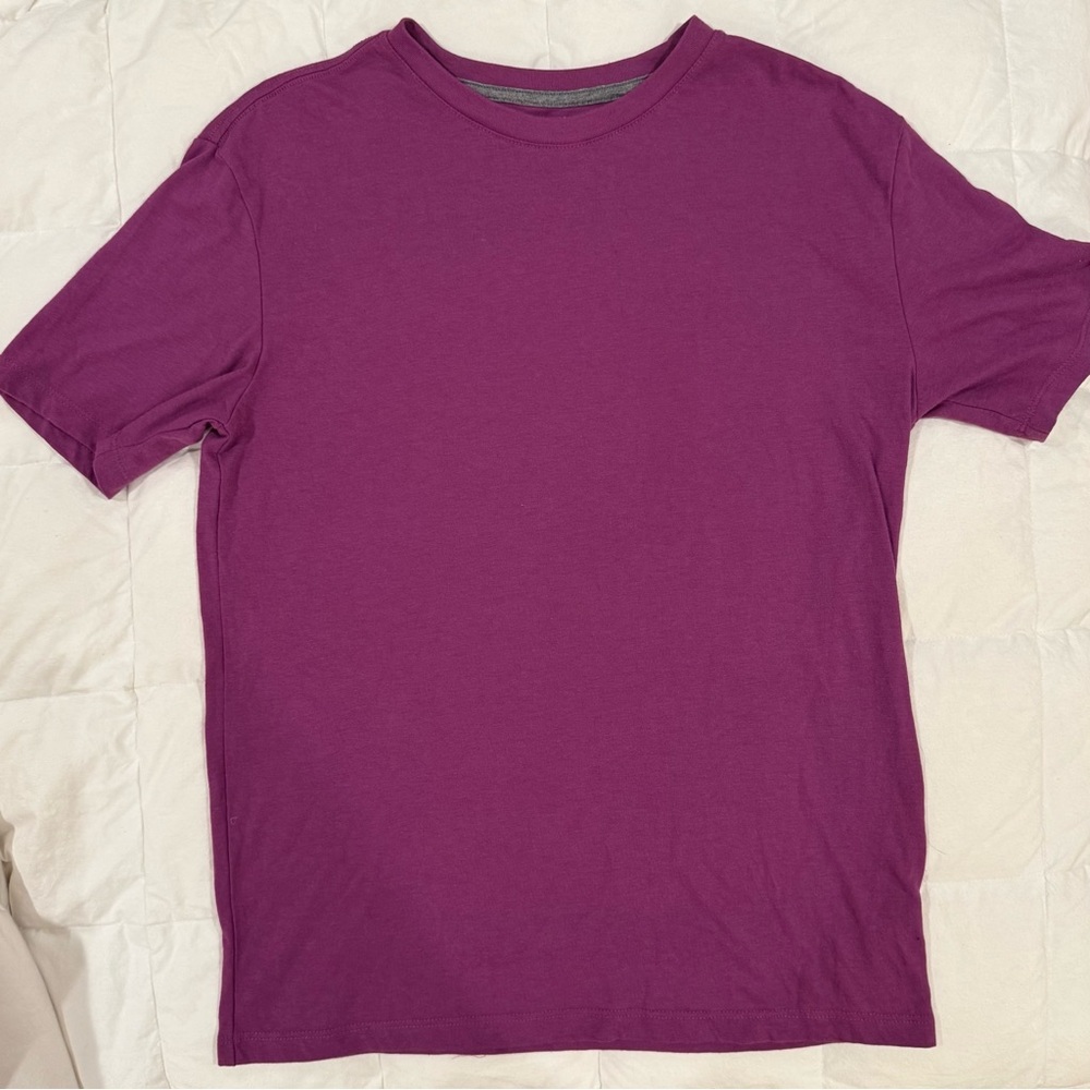 Old Navy Magenta Short Sleeve T-Shirt